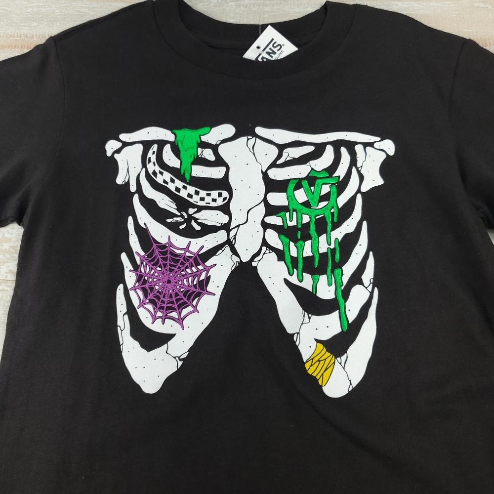 Vans Revived Bones Kids Ss Tee - Picture 7 of 8